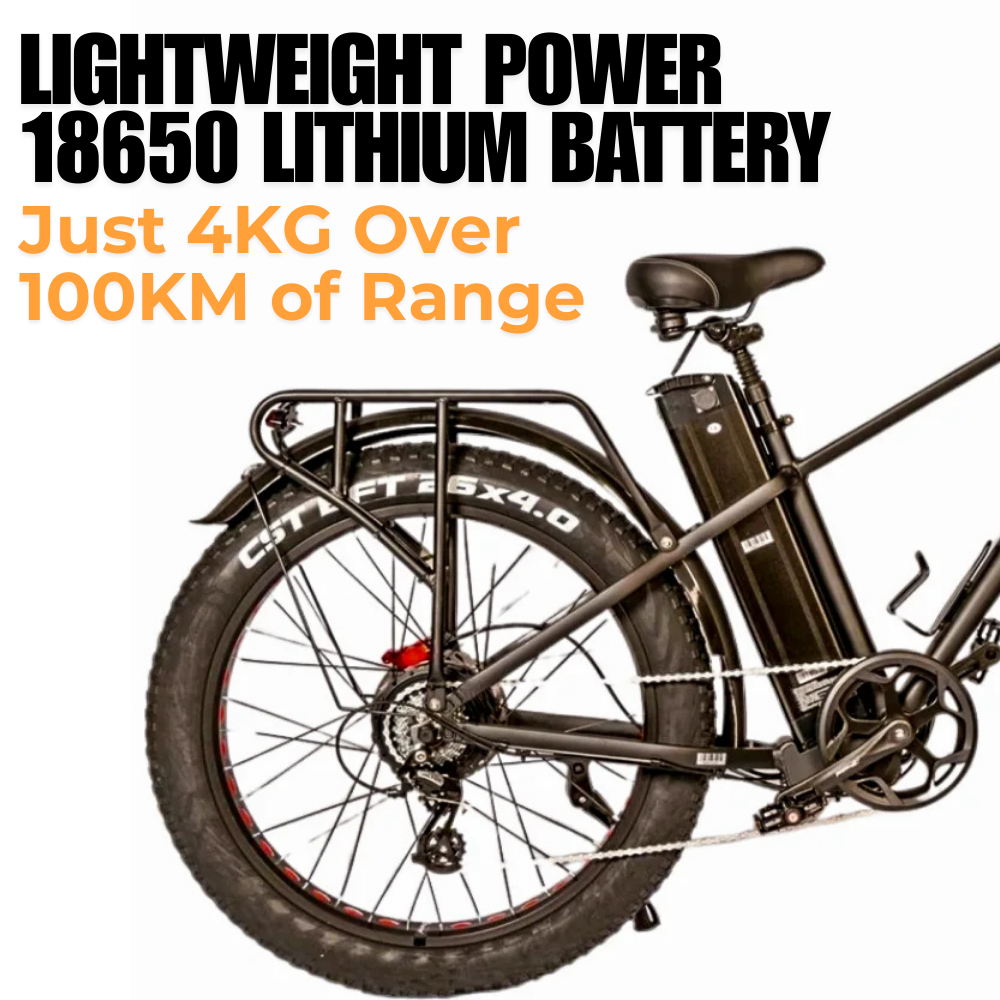 KRISTALL KS26 48V Electric Bike 20AH Battery Free Phone Holder + Bag  6 Months Free Service