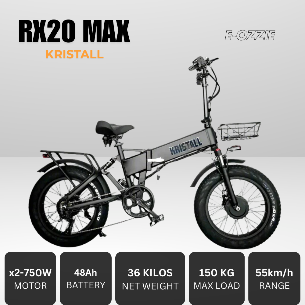 KRISTALL RX20 MAX DUAL MOTOR 1500W Free Phone Holder + Bag  6 Months Free Service