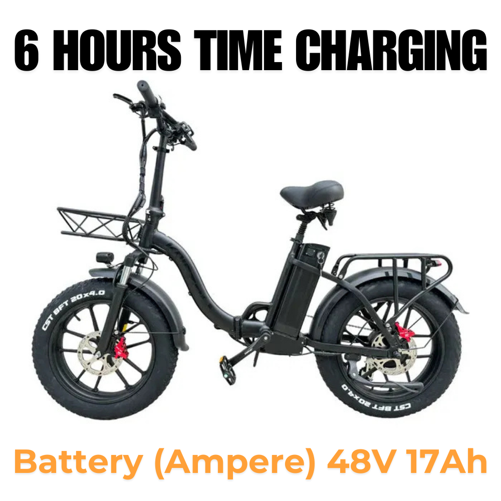 KRISTALL Y20 ELECTRIC BIKE  Phone Holder + Free Phone Holder + Bag  6 Months Free Service