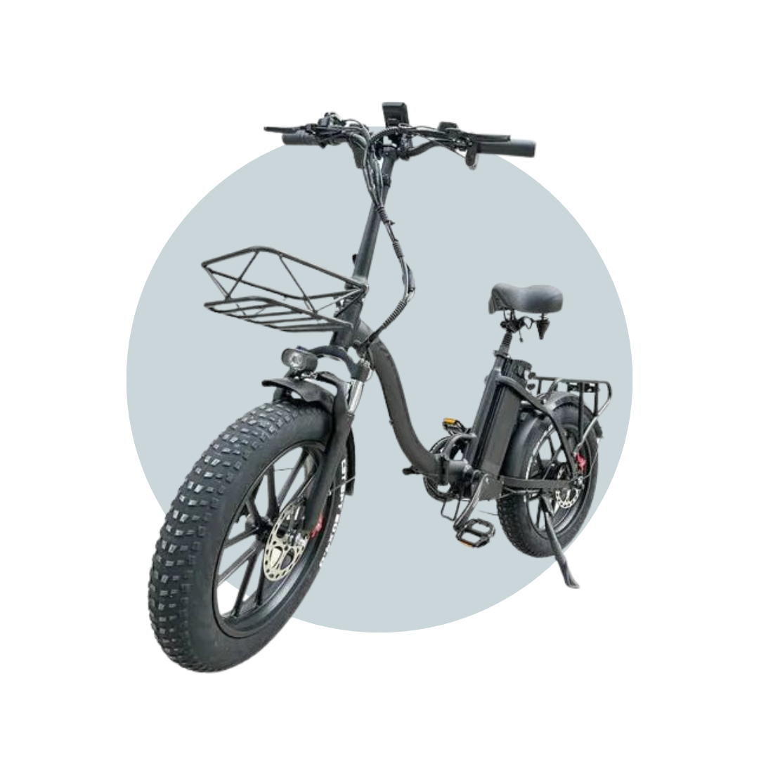 KRISTALL Y20 ELECTRIC BIKE  Phone Holder + Free Phone Holder + Bag  6 Months Free Service