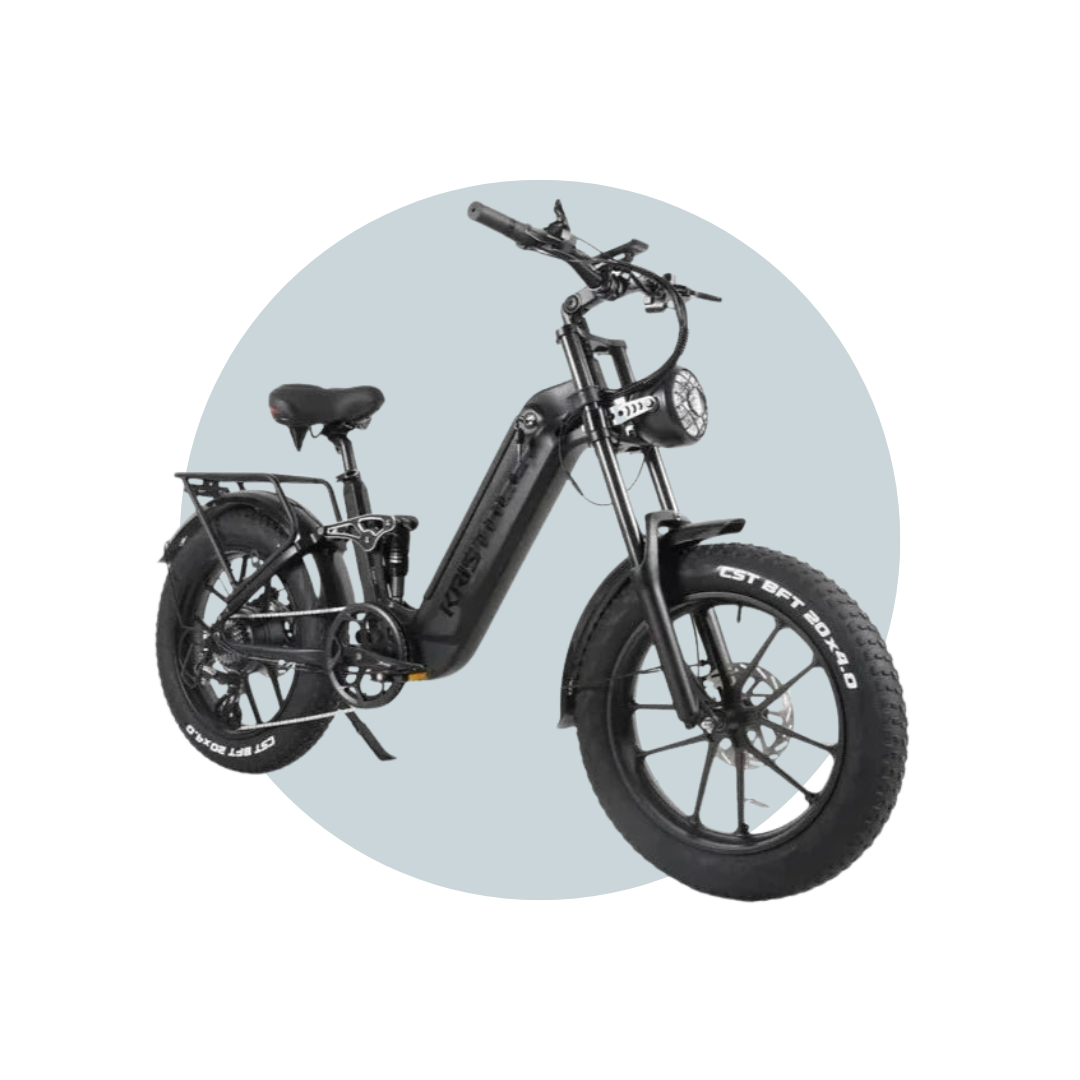 Kristall V20 Electric Bike Free Phone Holder + Bag  6 Months Free Service