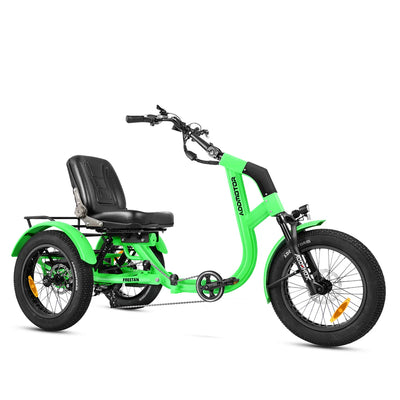 Freetan M-368X Full-Suspension Semi-Recumbent eTrike 6 Months Free Service