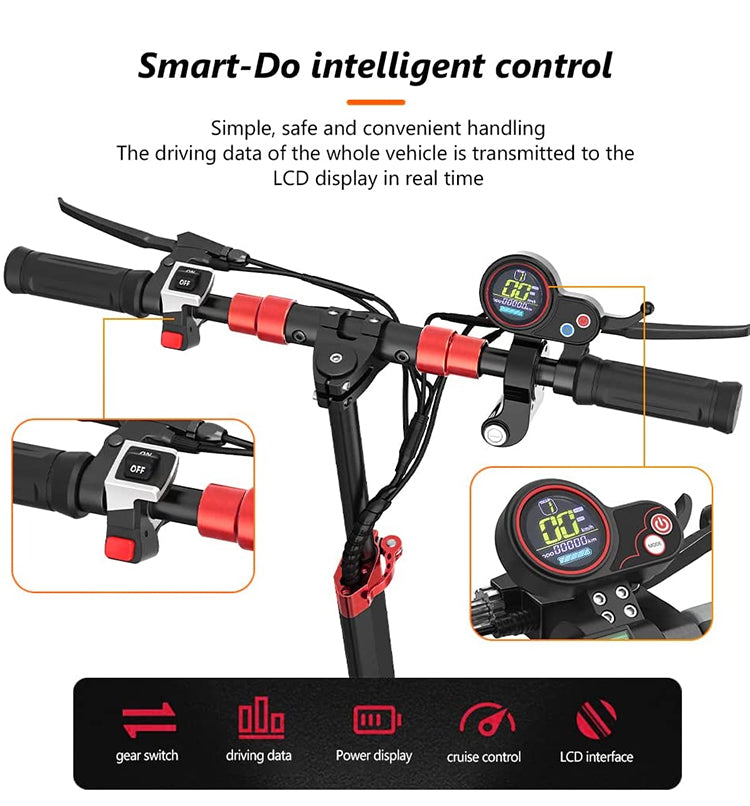 MX-14 eScooter 1200W Torque All Terrain 6 Months Free Service