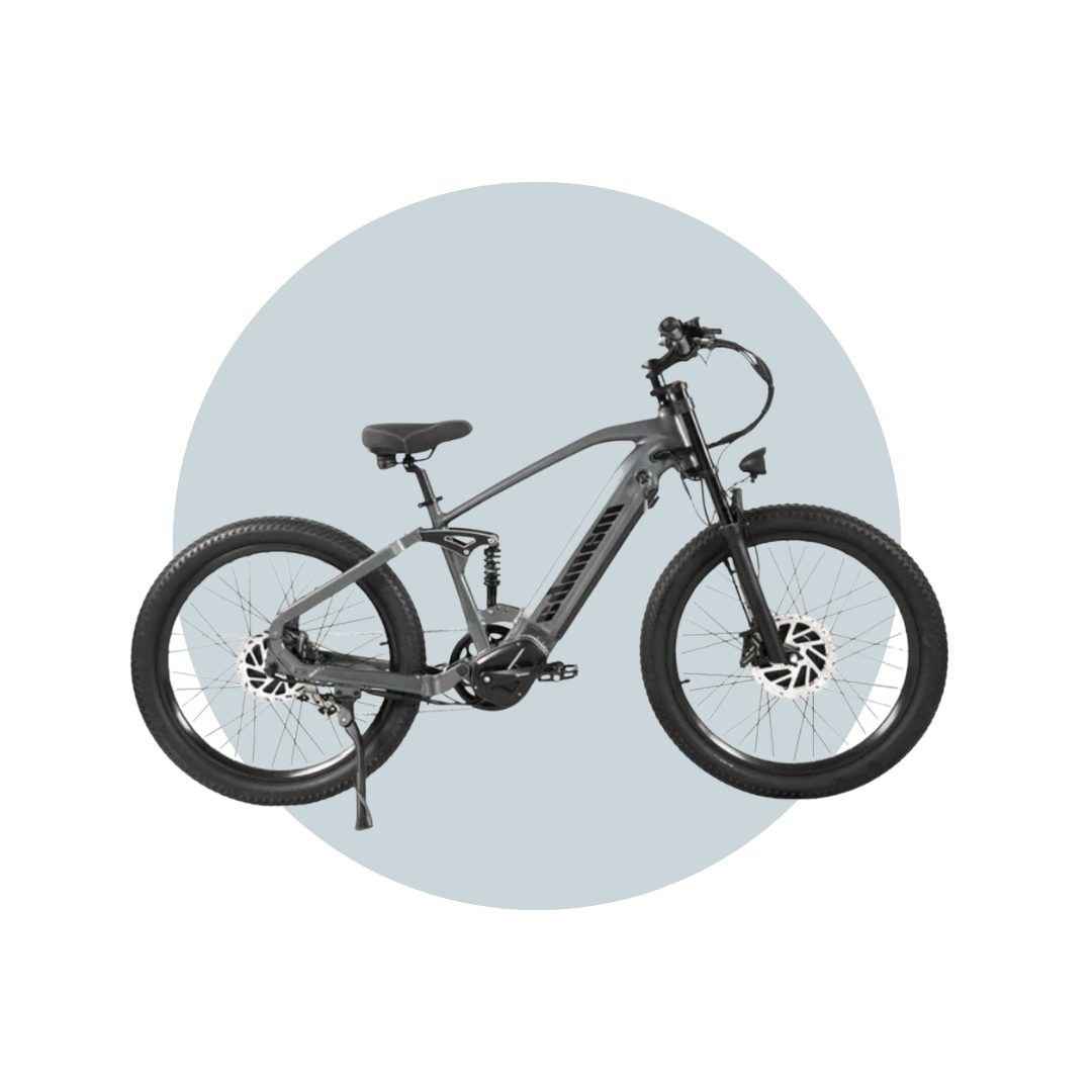 Mamba Explorer AWD Dual Motor 48v750w Fat Tyre E-Bike Dual Suspension