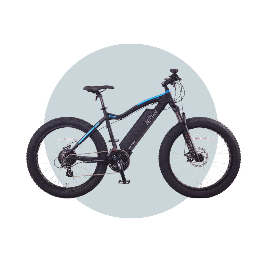 NCM Aspen Fat Electric Bike 500W 13Ah Battery 6 Months Free Service