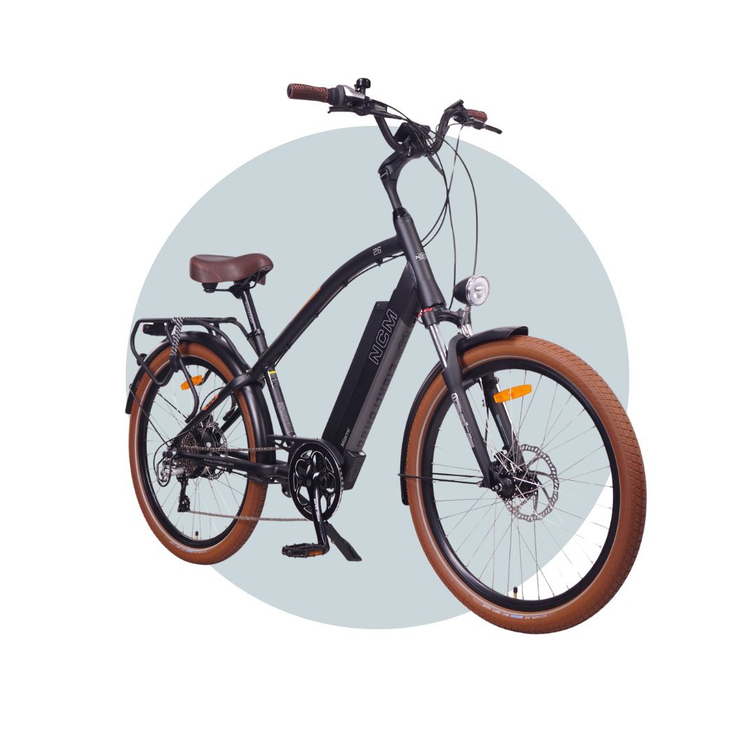 NCM Miami Cruiser Electric Bike 500W 16Ah 6 Months Free Service