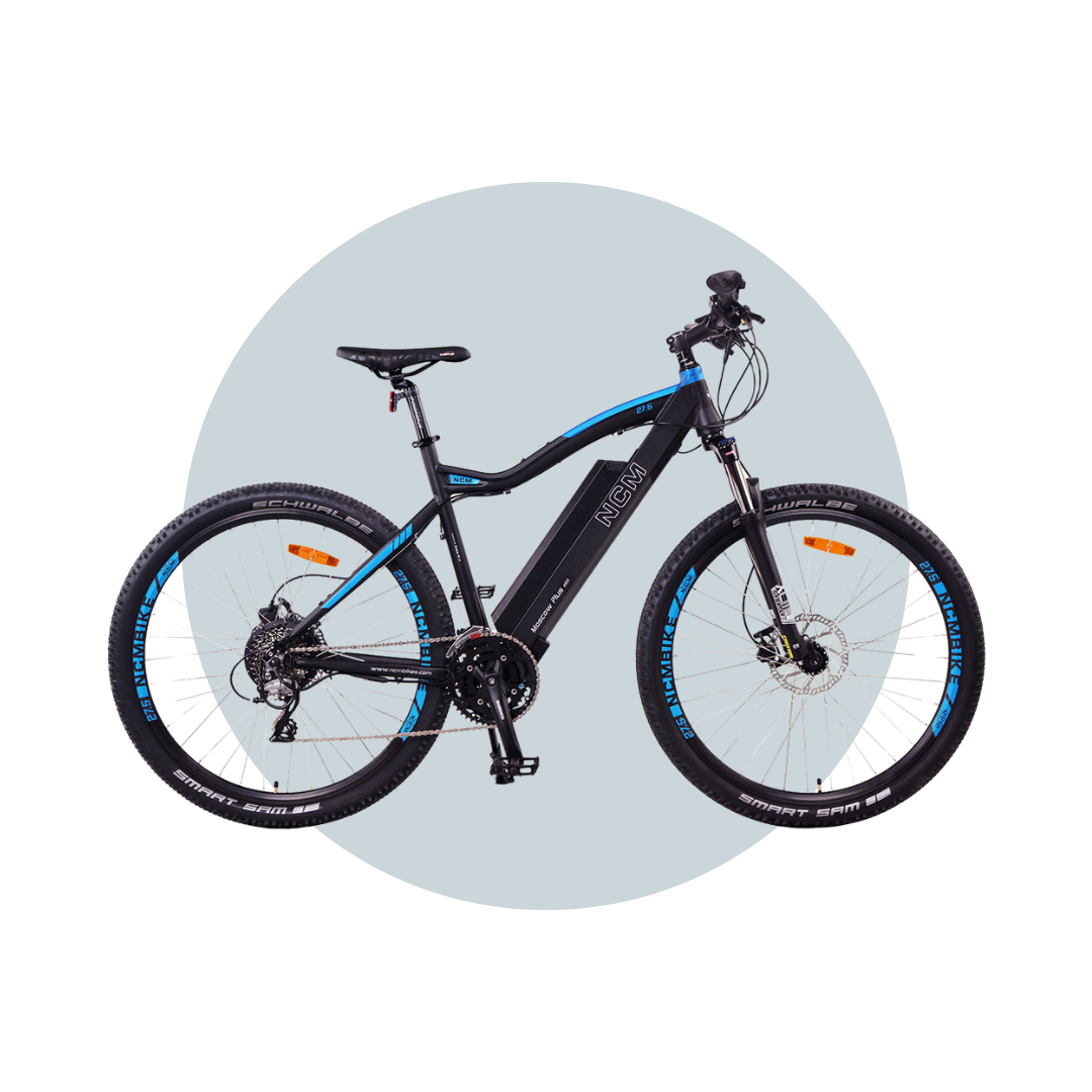 NCM Moscow Plus Electric Mountain Bike 500W 16Ah Battery 6 Months Free Service