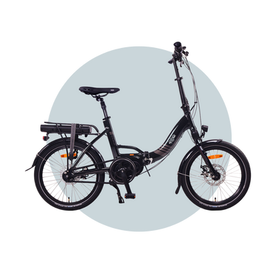 NCM Paris Max Folding Electric Bike 500W 36V 14Ah Battery 6 Months Free Service