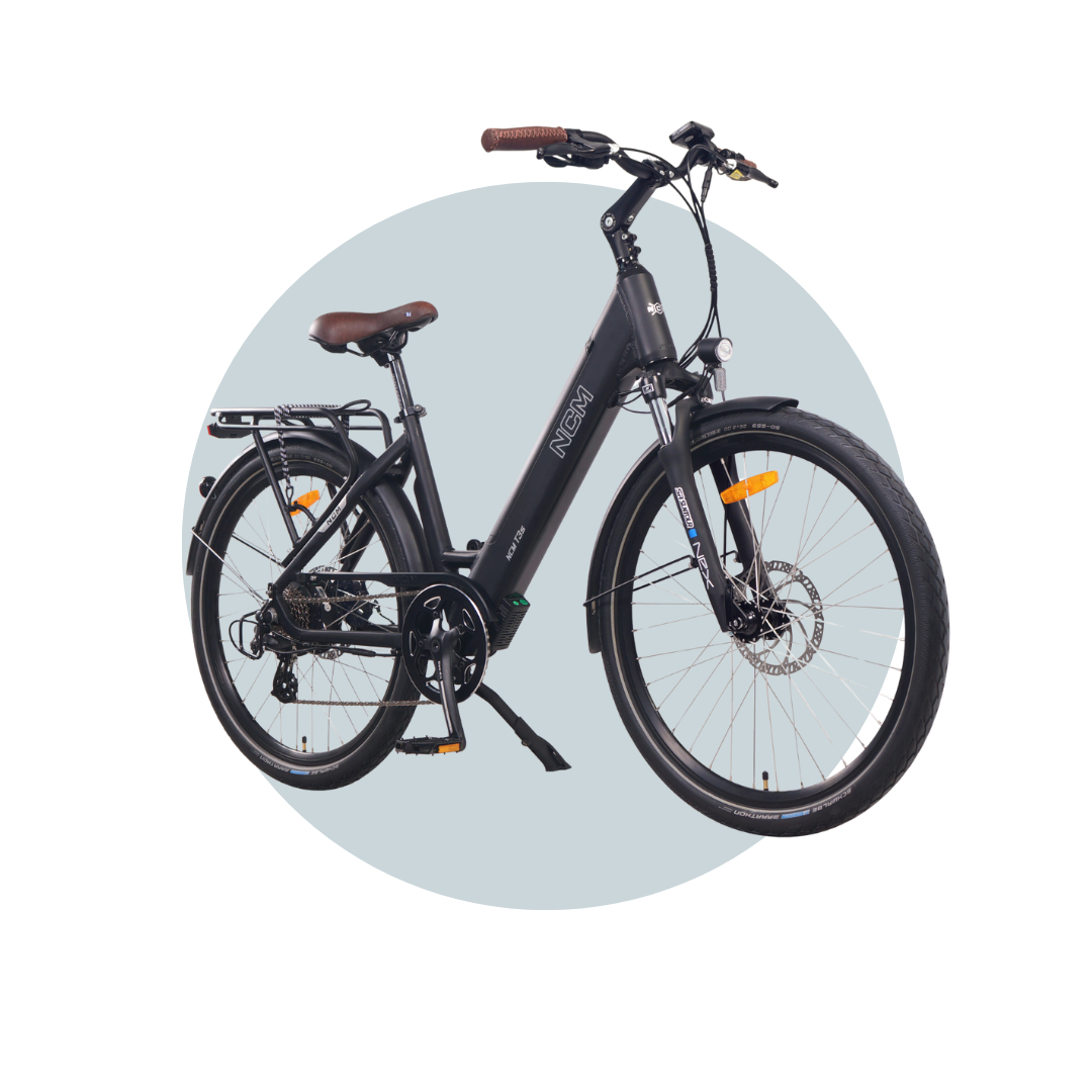 NCM T3S Step-Thru Electric Bike 500W Peak 12Ah Battery 6 Months Free Service