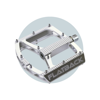 Pedal Flatback - Silver