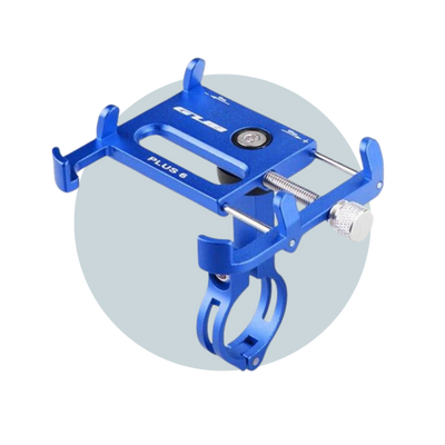 Phone Holder 360 Degree Stem Clip Stand Fits For 3.5 - 6.2inch Mobile Phone