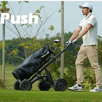 Veloz ES1388 Golf eScooter Versatile Golf Push Cart & Fastfold Trolley 3 in 1