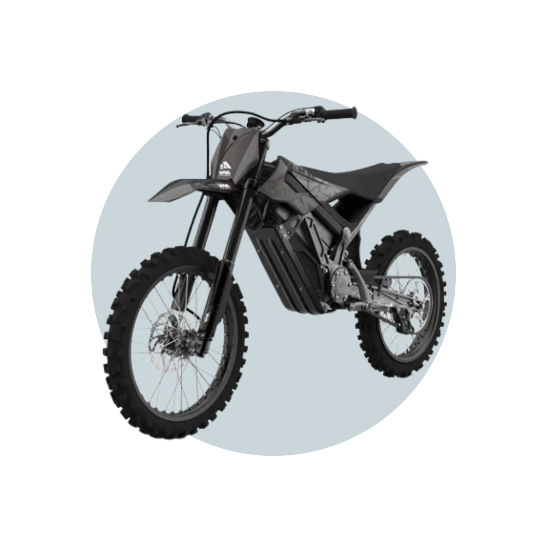 RFN Ares Electric Dirt Motorbike 12Kw Motor Power 6 Months Free Servic