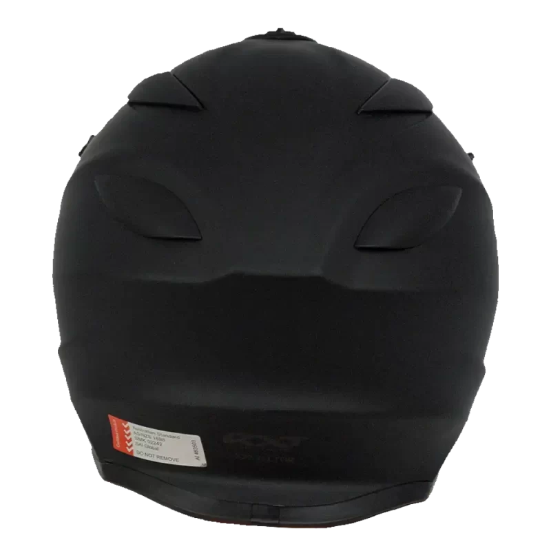 Warrior II Off Road Full Face Helmet Electric Scooters and eBikes BLACK