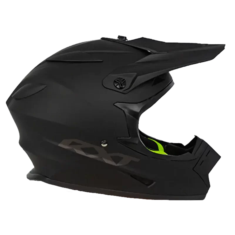 Warrior II Off Road Full Face Helmet Electric Scooters and eBikes BLACK