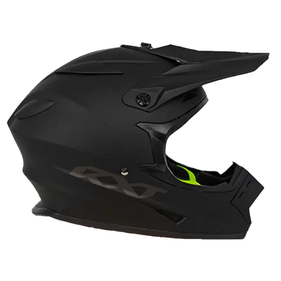 Warrior II Off Road Full Face Helmet Electric Scooters and eBikes BLACK