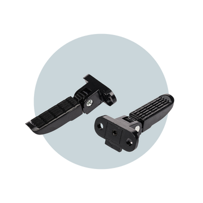 Rear Footpegs For FAT Mate M-66X, M-65X, M-60, M-66, M-70