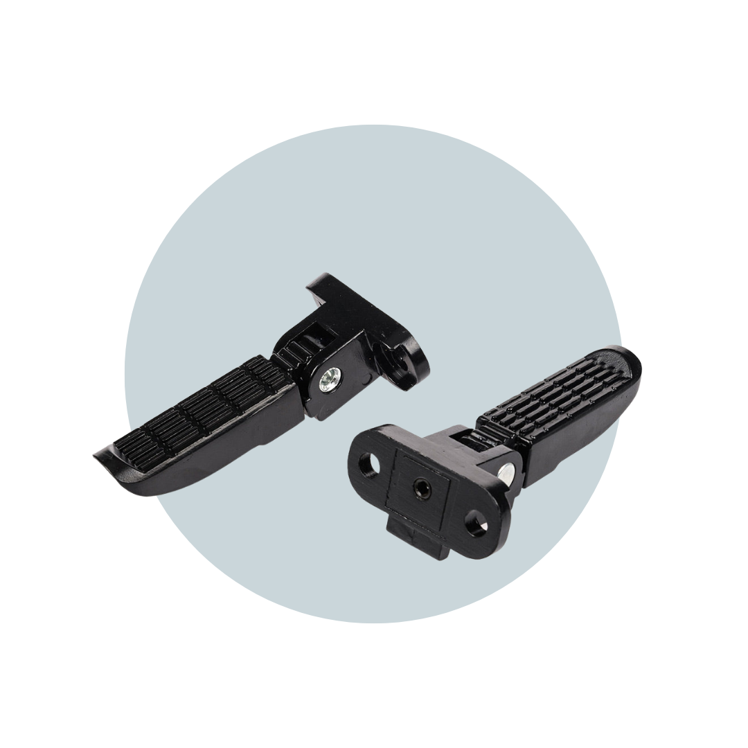 Rear Footpegs For FAT Mate M-66X, M-65X, M-60, M-66, M-70