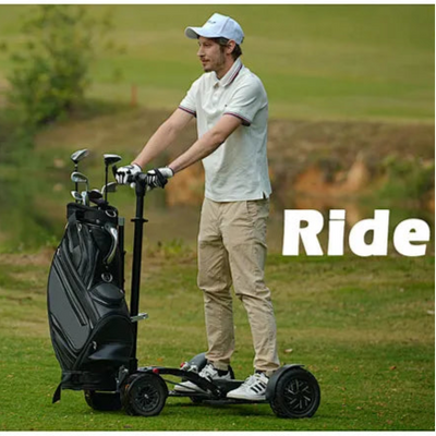 Veloz ES1388 Golf eScooter Versatile Golf Push Cart & Fastfold Trolley 3 in 1