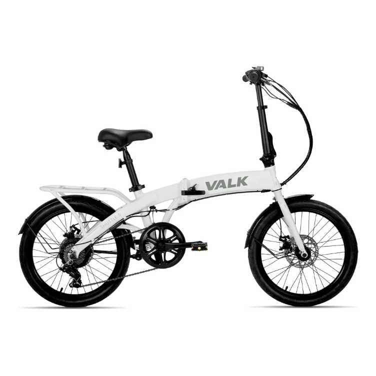 VALK Shuttle 5 Electric Folding Bike 20" Tyres, Shimano 7-Speed 6 Months Free Service