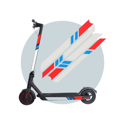 Sticker High Quality Night Reflective M365/ PRO /EO E-Scooters