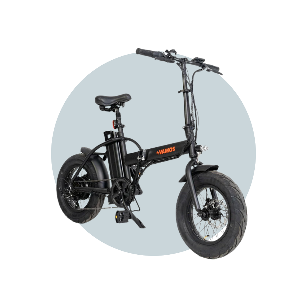 Vamos Electric Bike Model EL DOBLEZ, 2025 model Foldable and portable all terrain 6 Months Free Service