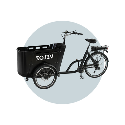 Veloz Electric Cargo Trike 350W Motor 200 Kilos weight load 6 Months Free Service