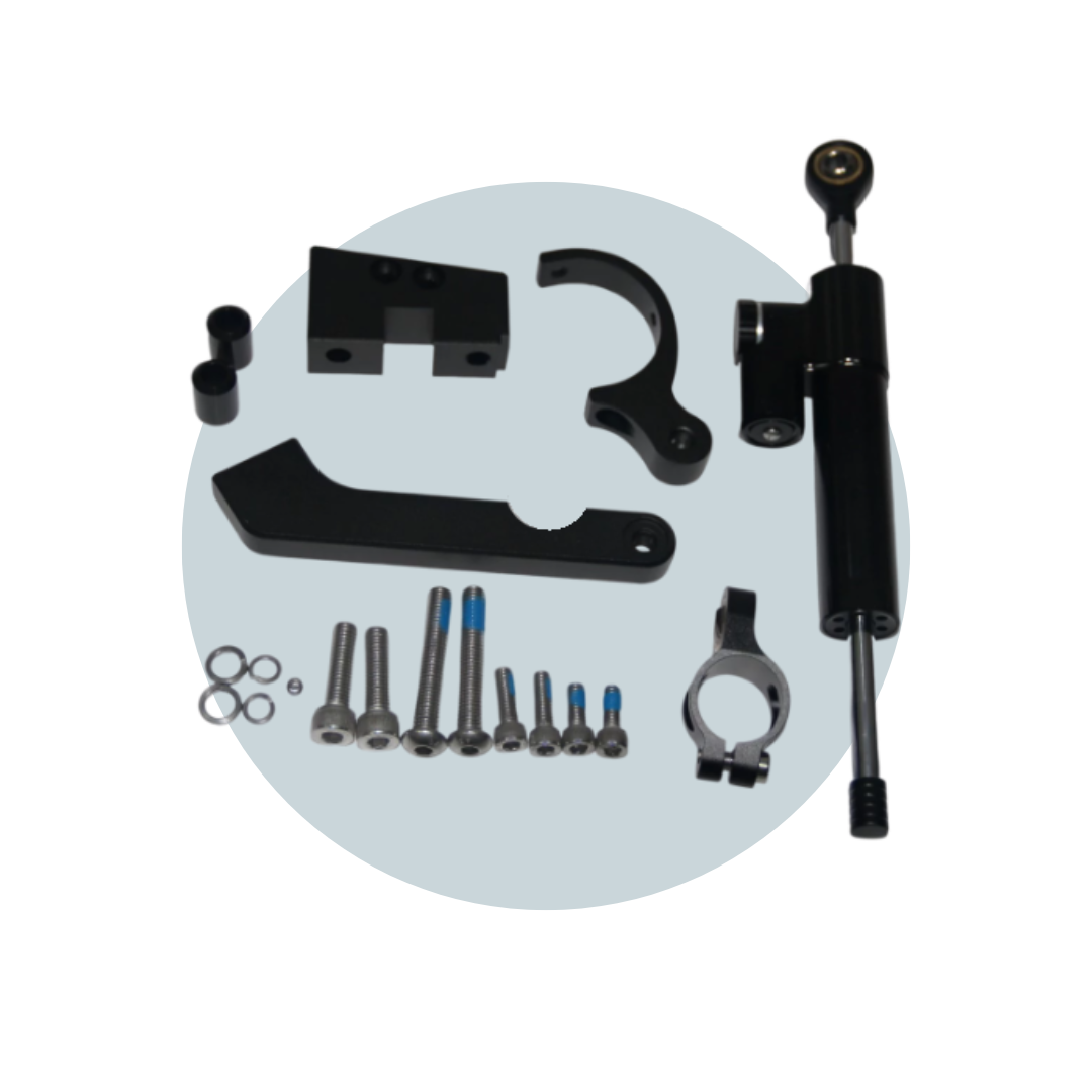 Veloz X10 Pro Steering Damper W/Brackets