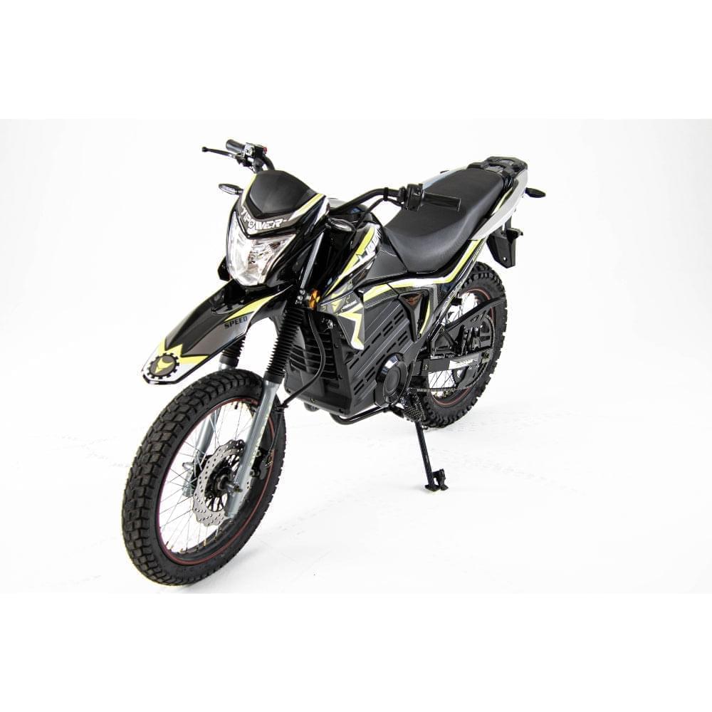 Electric Motorcycle Denzel Model Liberty 15,000W More than 100-120 Km Range 90 Km/hr Panasonic Battery OFF ROAD - EOzzie Electric Vehicles