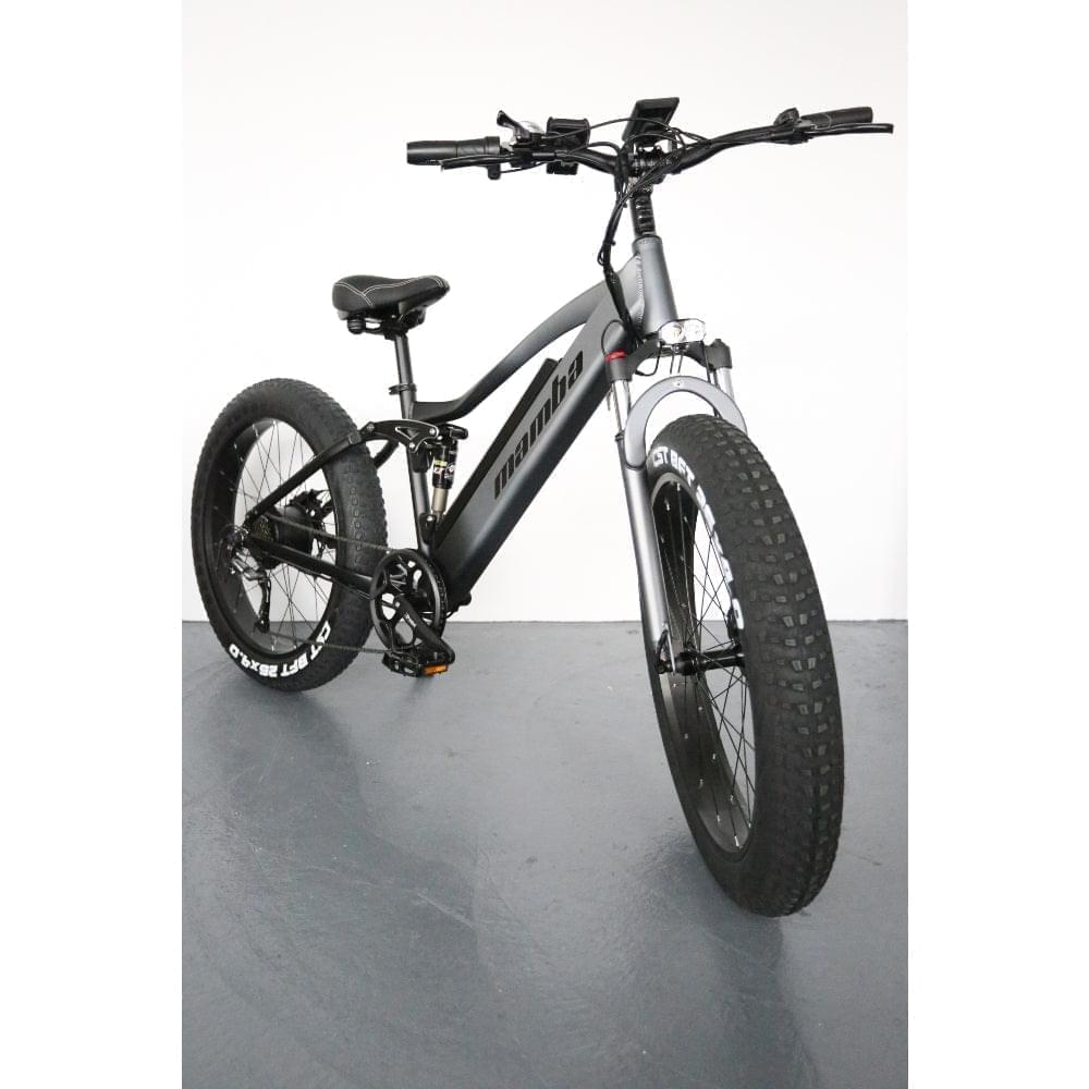 2023 NEW KRISTALL MAMBA TP26 48V 17AH BATTERY 750W MOTOR FAT TIRE EBIKE Hydraulic Brake 6 MONTHS FREE SERVICE - EOzzie Electric Vehicles