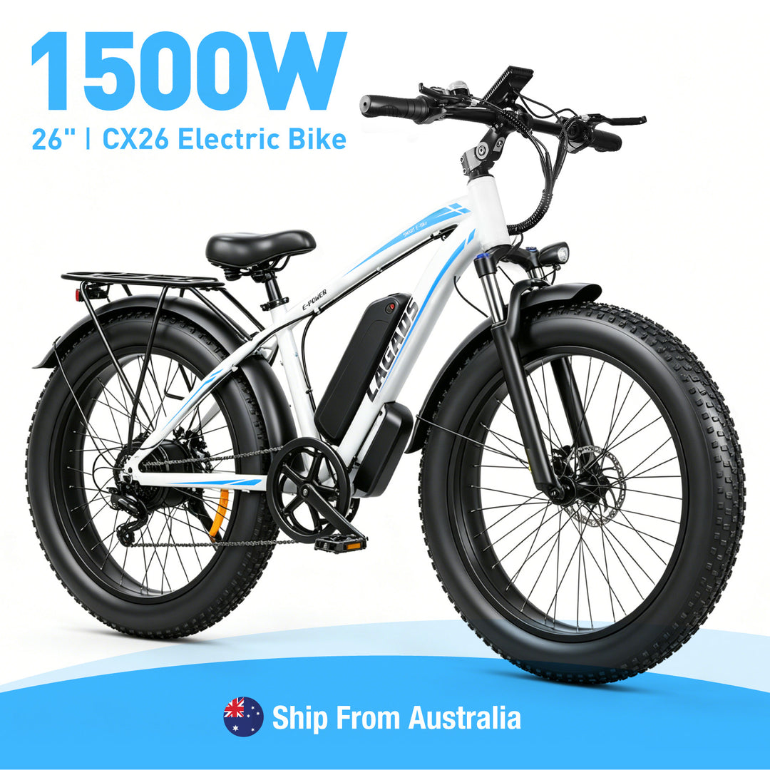 electric bicycles for sale australia Boring Ebike Fat Tyre 1500W 48V 13AH 45+ KM/H 26'' Mountain Bicycle 6 allspares Any reviews of information built for extreme speed Size:INT50VISW SILVER