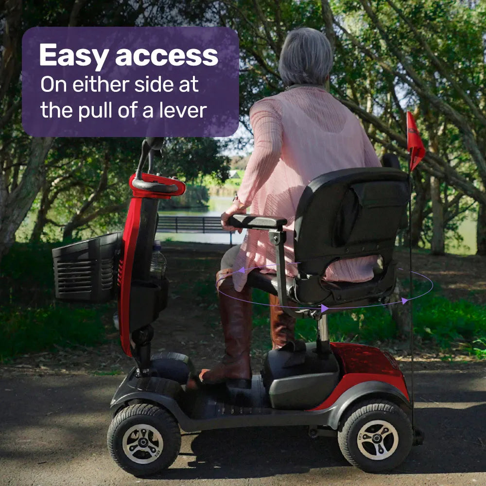 Veloz Koala Kart Electric Mobility Scooter Foldable and Compact For Elderly