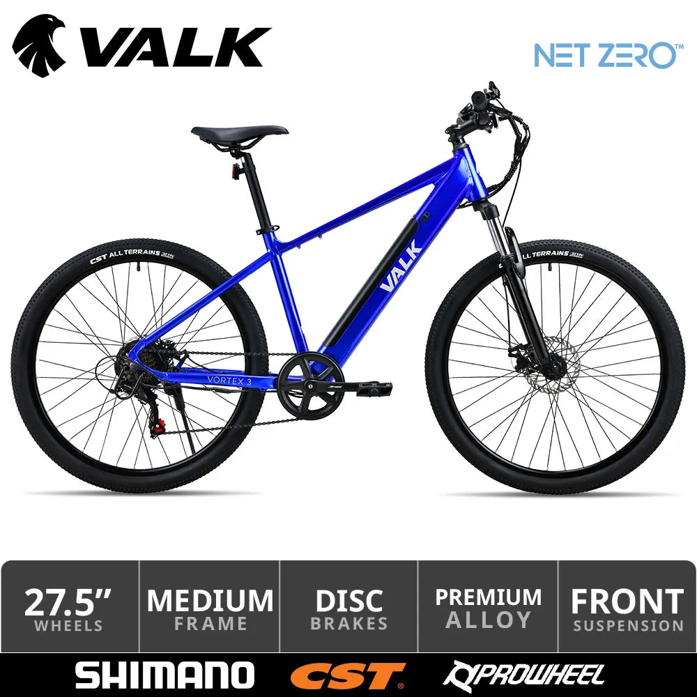 VALK Vortex 3 Electric Mountain Bike 250Watts 6 Months Free Service