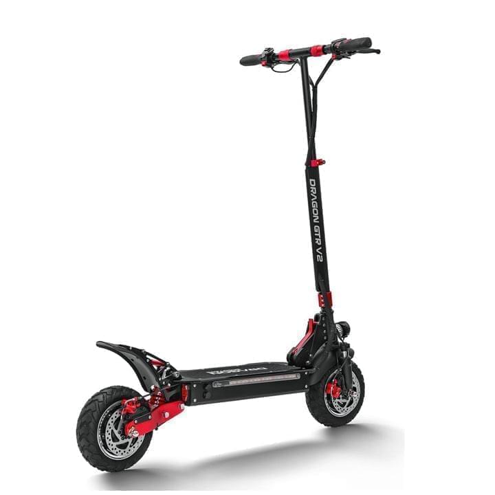 DRAGON GTR V2 ELECTRIC SCOOTER HIGH PERFORMANCE DUAL MOTOR 6 MONTHS FREE SERVICE - EOzzie Electric Vehicles