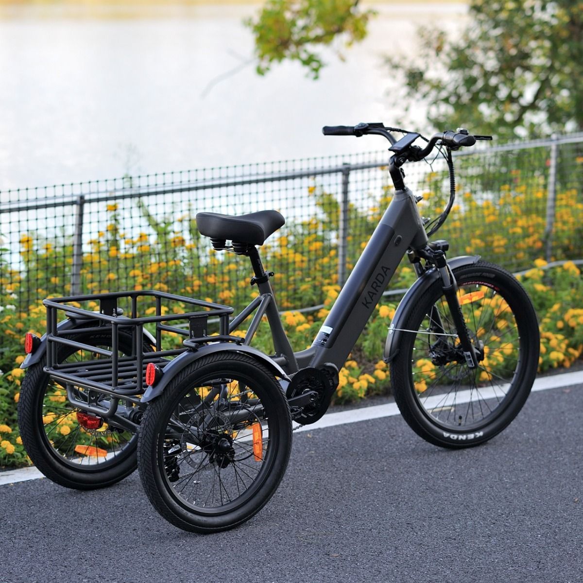 Karda Komodo eTrike with Reverse 250W Mid-Drive 6 Months Free Service