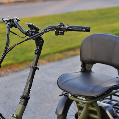 Karda Skink eTrike with Reverse  Low-Step Wide Seat  6 Months Free Service