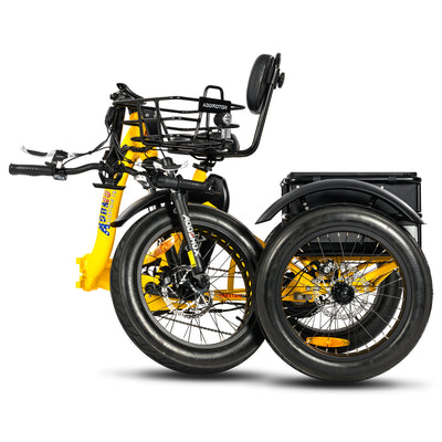 Addmotor Triketan M-330F Folding Electric Trike FREE Front Rack+Mirrors+Rear Bag 6 Months Free Service