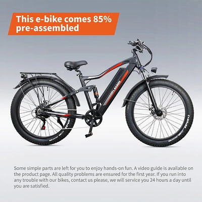 Lagads XMen X1 eBike 48V750W 17.5Ah Battery 6 Months Free Service