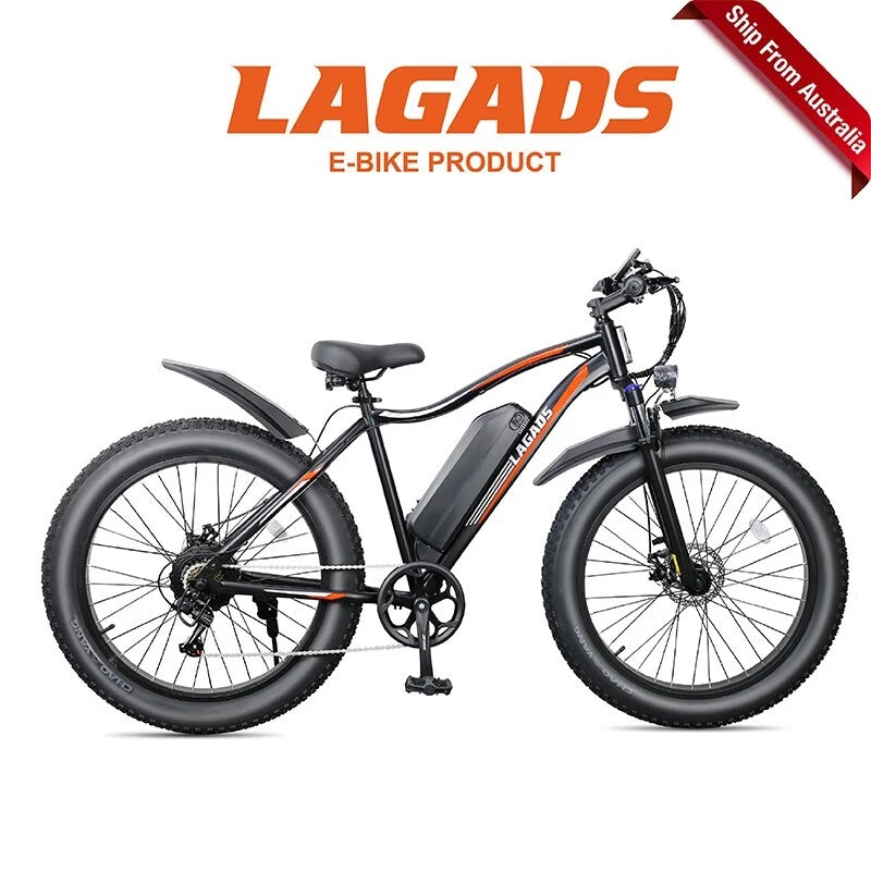 Lagads Thunder B6 eBike 1000W Fat Wheel 48v14.5Ah 6 Months Free Service