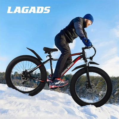 Lagads Thunder B6 eBike 1000W Fat Wheel 48v14.5Ah 6 Months Free Service