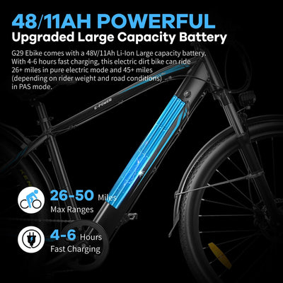 Lagads Vortex G29 eBike 48V Max Speed 32 km/h 6 Months Free Service