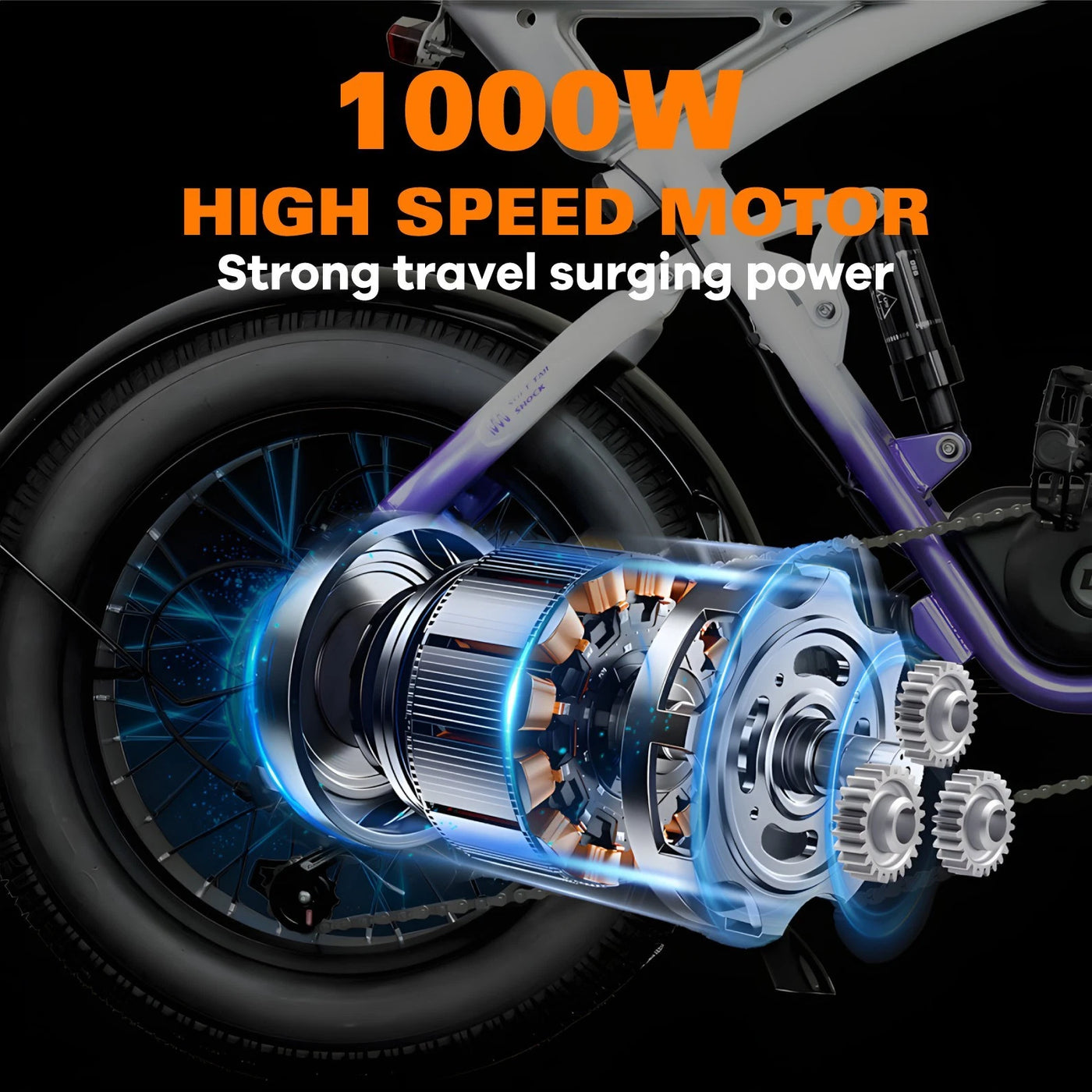 CityBeast eBike All-Terrain Bike 1000W 48V18.2AH Battery 6 Months Free Service