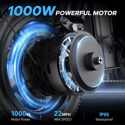 Kong Super Compact eBike 48V 12.5AH 500W Max Speed 50KM/H Folding 6 Months Free Service