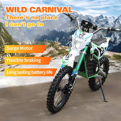 Bucephalus Mini Off Road eBike 2000W Max 55KM/H 14inch 6 Months Free Service