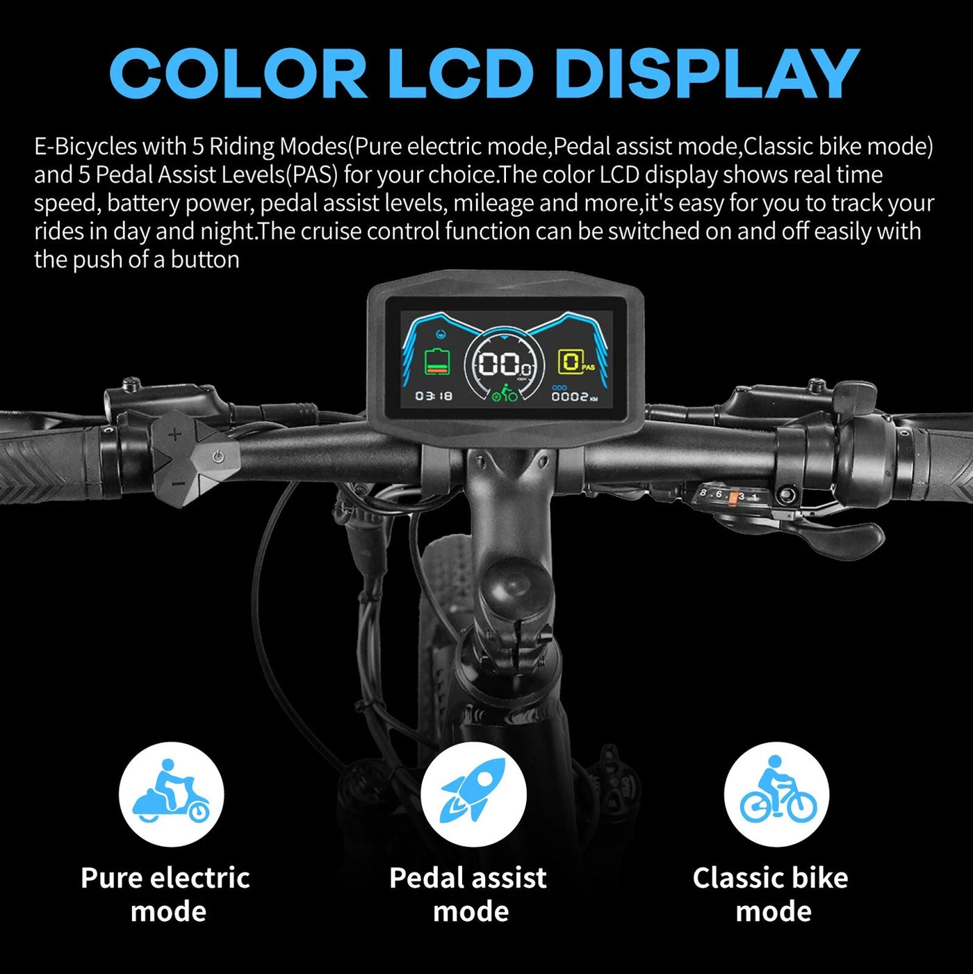 Lagads Vortex G29 eBike 48V Max Speed 32 km/h 6 Months Free Service