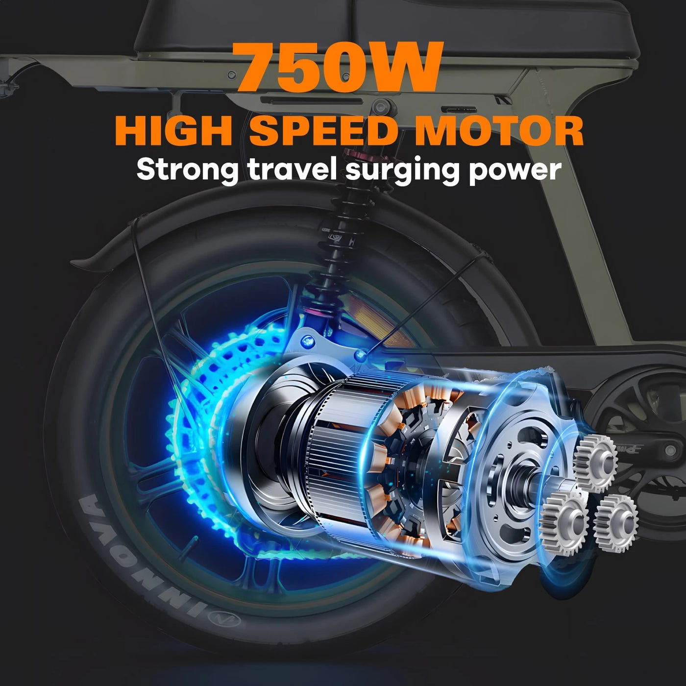 MotoMoto Ebike Fat Tyre Best Commuter eBike 48V 18.2AH 6 Months Free Service