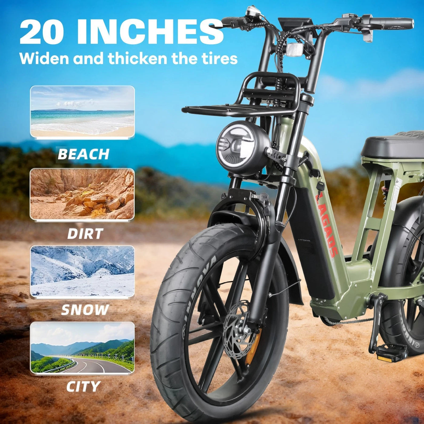 MotoMoto Ebike Fat Tyre Best Commuter eBike 48V 18.2AH 6 Months Free Service