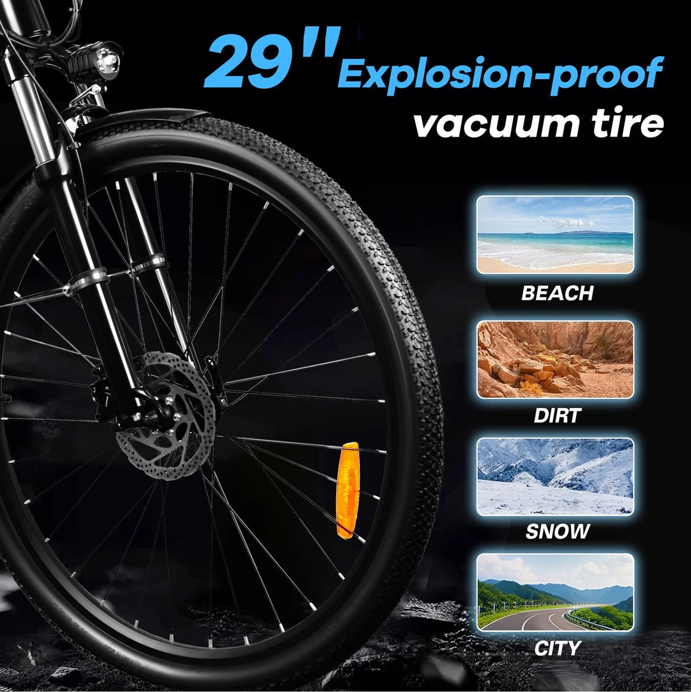 Lagads Vortex G29 eBike 48V Max Speed 32 km/h 6 Months Free Service