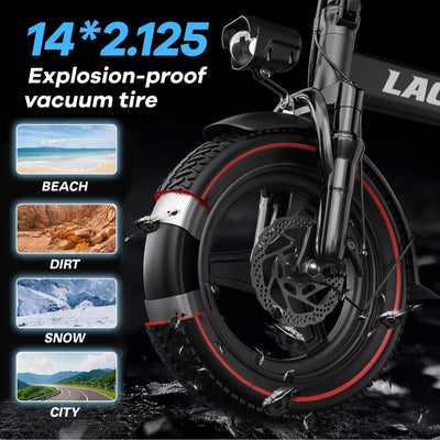 Kong Super Compact eBike 48V 12.5AH 500W Max Speed 50KM/H Folding 6 Months Free Service