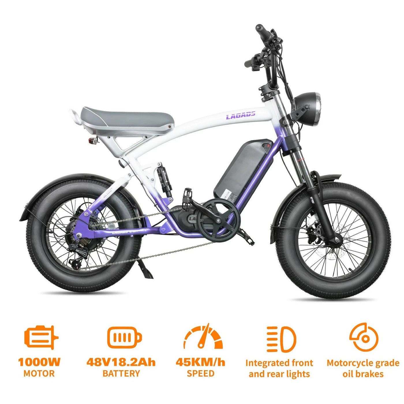 CityBeast eBike All-Terrain Bike 1000W 48V18.2AH Battery 6 Months Free Service